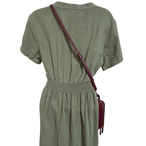 Kate Spade New York Meow Cat Daisy Crossbody Bag Burgundy Saffiano Leather - Picture 16 of 16